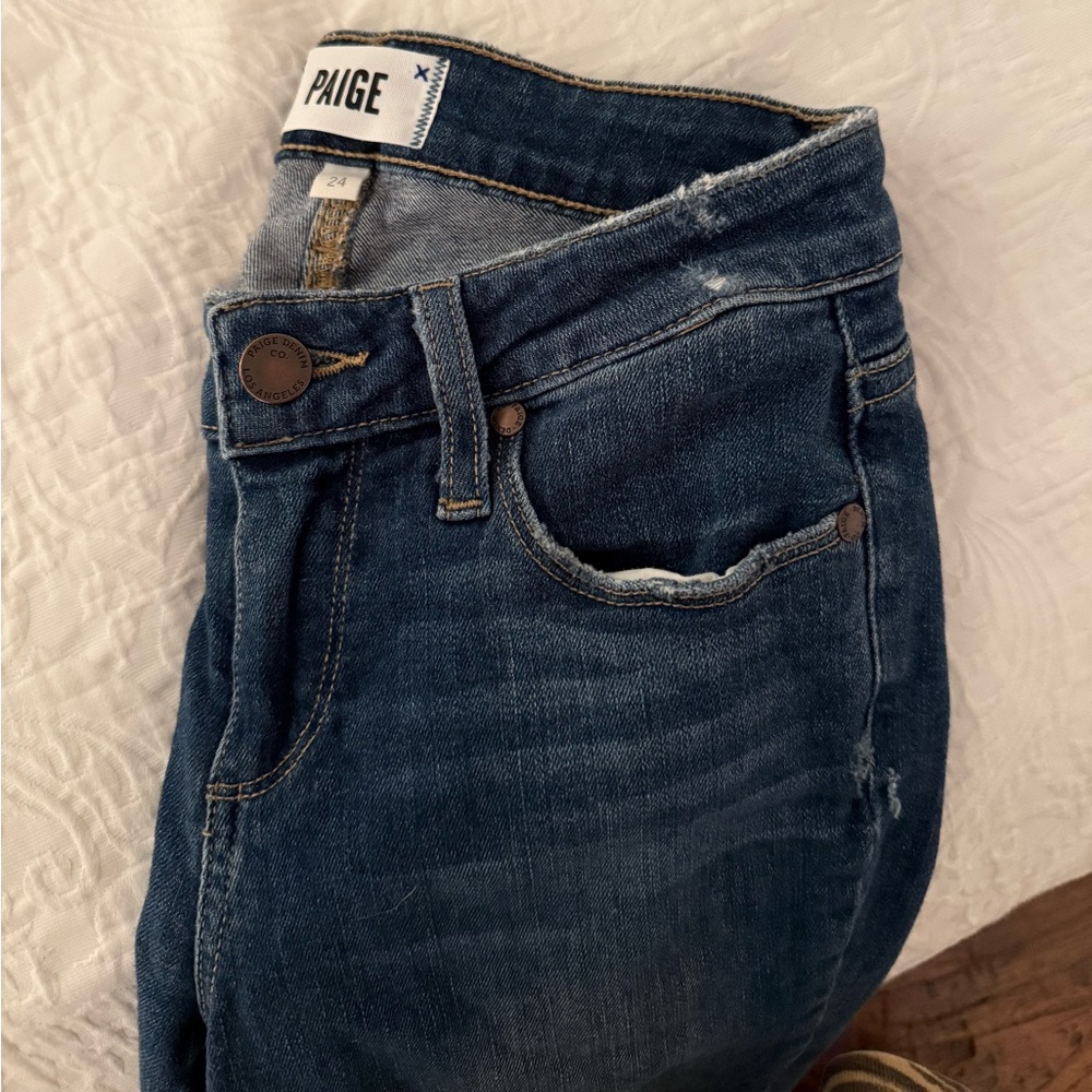 Paige Verdugo Ankle Jeans Size 24